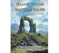 Loke Battlemats Giant Book of Battle Mats Wilds, Wrecks & Ruins