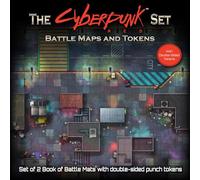 Loke BattleMats -The Cyberpunk Set: Books of Battle Mats & Tokens for Cyberpunk Red