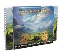 Loke Battlemats | The Terrain Set Build Your Own Battle Map Kit | RPG | Accessory | Ages 14+ | English