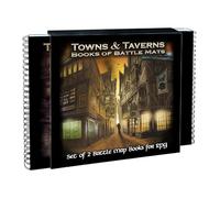 Loke BattleMats Towns & Taverns Books of Battle Mats