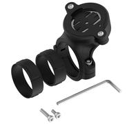 LOKEKE Compatible avec Garmin Edge 1050 - Support de selle de vélo compatible avec Garmin Edge MTB/Explore 2/1050/Varia RTL515/RVR315, prend en charge la mise Airtag à l'intérieur (noir)