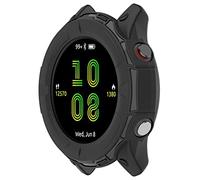 LOKEKE Compatible avec Garmin Forerunner 255S, coque de protection en TPU pour Garmin Forerunner 255S (TPU noir)