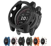 LOKEKE Compatible avec Garmin Tactix 7 Amoled Coque de protection en TPU Compatible avec Garmin Tactix 7 Amoled (TPU Noir)