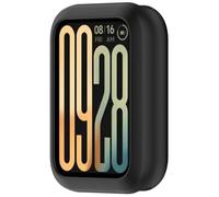 LOKEKE Coque de protection en silicone compatible avec Xiaomi Smart Band 9 Pro (silicone noir)
