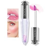 LOKFAR Blush liquide transparent changeant de couleur pour joues et lèvres, fard à joues hydratant multi-usages, fard à joues liquide résistant à l'eau avec baume magique coloré