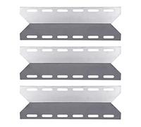 LOKHING 92341 44CM BBQ Diffuseur de Chaleur pour Nexgrill, Char-Broil, CosmoGrill avec Autres Modèles Flamme Gril, Acier Inoxydable Plaque Chauffante Pièces de Rechange, Paquet 3