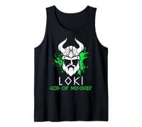Loki God of Mischief Mythologie Nordique Loki Débardeur