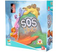 LOKI Jeu d'ambiance SOS Dino – Pour enfants de 7 ans et plus – 30 min – Bleu