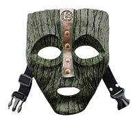 Loki Mask 3D God of Mischief Cosplay Adulte & Enfant Masque Résine Artisanat Mascarade Spectacle Couverture Du Visage Coiffures Accessoires De Fête Décorations Ornements Pour La Maison (Dark Green)