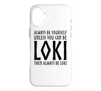Loki Mythologie Nordique païenne Viking Trickster Dieu drôle Coque pour iPhone 16 Plus