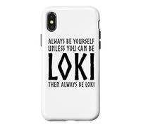 Loki Mythologie Nordique païenne Viking Trickster Dieu drôle Coque pour iPhone X/XS