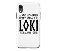 Loki Mythologie Nordique païenne Viking Trickster Dieu drôle Coque pour iPhone XR
