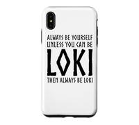 Loki Mythologie Nordique païenne Viking Trickster Dieu drôle Coque pour iPhone XS Max