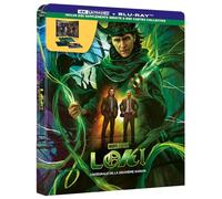 Loki – Saison 2 – Blu-ray 4K Ultra HD – Édition limitée Steelbook (Disney)