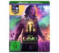 Loki - Staffel 1 Uhd Bd (Lim. Steelbook): 4k Ultra Hd Blu-Ray + Blu-Ray / Steelbook / Staffel 01