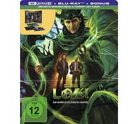 Loki-Staffel 2-Steelbook-Limited Edition (4K Ultra HD & Blu-Ray) (4 Discs) [Import]