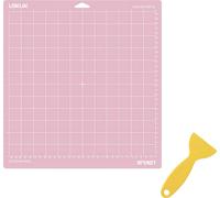 LOKLIK Tapis de découpe Standard Grip adhésif antidérapant Scrapbooking 35,5 x 33 cm Lot de 3 Rose