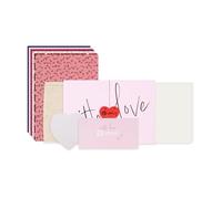 LOKLIK Boîte de Saint-Valentin Édition Limitée - Kit de Bricolage Romantique avec Puzzle Sublimable, Vinyle de Transfert Thermique et Serviettes pour Cadeaux Personnalisés