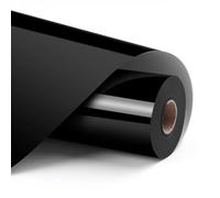 LOKLIK Flex Thermocollant Basic - Noir - 30,5 x 180 cm - Vinyle HTV Durable pour T-Shirts, Sacs et Vêtements - Lavable en Machine, Couleurs Vibrantes