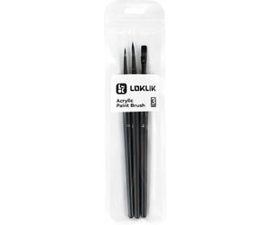 Loklik HH-YLBS-0001-US-L 3 st. Rigger, Rund, FlachPinceau