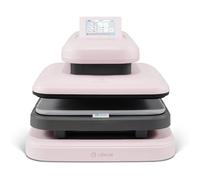 LOKLiK ImPress Auto Heat Press 2 - Presse à transfert automatique pour personnaliser des t-shirts, pulls, couvertures, serviettes, sacs et autres textiles (Rose)