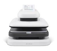 LOKLiK ImPress Auto Heat Press 2 - Presse à transfert automatique pour personnaliser des t-shirts, pulls, couvertures, serviettes, sacs et autres textiles - imprimante DTF - Sublimation (Blanche)