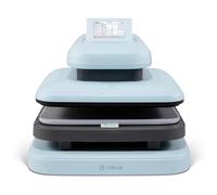 LOKLiK ImPress Auto Heat Press 2 - Presse à transfert automatique pour personnaliser des t-shirts, pulls, couvertures, serviettes, sacs et autres textiles (Bleu)