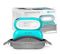 LOKLIK Impress Presse à Chaleur Automatique pour Personnaliser les Casquettes, Chapeaux en Textile - Presse à Chaleur - Fonctionne avec le Vinyle, Sublimation, le Papier de Transfert Thermique
