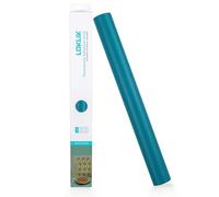 LOKLIK Rouleau Bleu Azur de Vinyle Permanent Adhésif Matte - Surfaces Dures - 1 pc 30.5 x 180 cm - Pour Découpe - Création de Lettrage, Décoration Intérieure, Objets Personnalisés, Bricolage, Verre