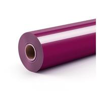LOKLiK Rouleau Rose Red de Vinyle Transfert de Chaleur Thermocolant Tissus Vêtement 1 pc 30.5 x 180 cm