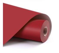 LOKLiK Rouleau Rouge de Vinyle Permanent Adhésif Matte Tissus Vêtement 1 pc 30.5 x 180 cm