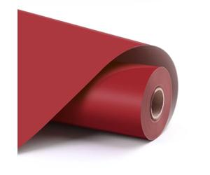LOKLiK Rouleau Rouge de Vinyle Permanent Adhésif Matte Tissus Vêtement 1 pc 30.5 x 180 cm