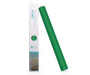 LOKLIK Rouleau Verte de Vinyle Permanent Adhésif Matte Tissus Vêtement 1 pc 30.5 x 180 cm - Décoration Sur Verre, Plastique, Céramique - Facile à Découper & Transférer