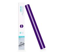 LOKLiK Rouleau Violet de Vinyle Transfert de Chaleur Thermocolant Tissus Vêtement 1 pc 30.5 x 180 cm - Facile à Découper et Appliquer - Résistant au Lavage - Pour T-Shirts, Sacs, Vêtements