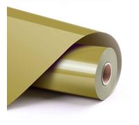 LOKLiK Rouleau Or de Vinyle Transfert de Chaleur Thermocolant Tissus Vêtement 1 pc 30.5 x 180 cm Vinyle HTV pour Tissus - Facile à Découper et Appliquer - Résistant au Lavage