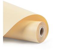 LOKLiK Rouleau Beige de Vinyle Permanent Adhésif Matte - Surfaces Dures - 1 pc 30.5 x 180 cm - Idéal pour Mugs, Étiquettes, Décorations Murales, Signalétique, Verre & Plastique