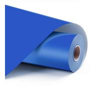 LOKLIK Rouleau Bleu Roi de Vinyle Permanent Adhésif Matte - Surfaces Dures - 1 pc 30.5 x 180 cm - Pour Stickers, Lettrage, Décoration, Customisation de Verre, Cartes, Projets DIY et Loisirs Créatifs