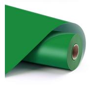 LOKLIK Rouleau Verte de Vinyle Permanent Adhésif Matte Tissus Vêtement 1 pc 30.5 x 180 cm - Décoration Sur Verre, Plastique, Céramique - Facile à Découper & Transférer