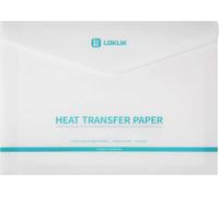 Loklik Transferpapierbogen 8er-Pack Feuilles de transfert blanc