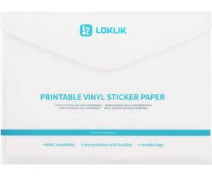 Loklik Vinyl-Aufkleberpapier A4 - 20er-Pack Ruban adhésif