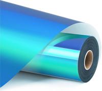 LOKLiK Vinyle adhésif permanent Holo 30.5 x 90 cm - Bleu