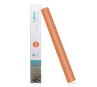 LOKLIK Rouleau Orange de Vinyle Permanent Adhésif Matte - Surfaces Dures - 1 pc 30.5 x 180 cm - Film Vinyle pour Décoration, Bricolage, Scrapbooking, Création de Stickers