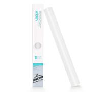 LOKLIK Rouleau Blanc de Vinyle Pailleté Transfert de Chaleur Thermocolant Tissus Vêtement 1 pc 30.5 x 90 cm, Standard