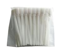 LOKLNEYK Bâtonnets de Nettoyage, Paquet de 50 pièces Compatible avec imprimantes à Base d'eau et de Latex solvant, Coton-Tige en Mousse Compatible avec tête d'impression DX4 DX5 DX6 DX7(White Handle)