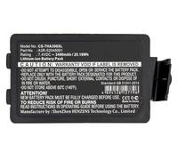 LOKLNEYK Batterie for imprimante Portable 2600 mAh/3400 mAh A3R-52048001, Compatible avec TSC et Alpha 3R(3400mAh)