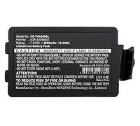 LOKLNEYK Batterie for imprimante Portable 2600 mAh/3400 mAh A3R-52048001, Compatible avec TSC et Alpha 3R(2600mah)