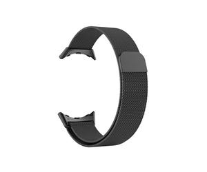 LOKLNEYK Boucle Milanaise Adaptée For Google Pixel Watch 2, Accessoires De Montre, Bracelet En Métal Et Acier Inoxydable, Correa For Bracelet De Montre Pixel(Black,For Pixel Watch)