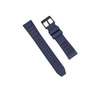 LOKLNEYK Bracelet De Montre En Caoutchouc Fluoré De Qualité 20mm 22mm, Adapté Aux Bracelets De Montre FKM Richard Mille, Bracelet De Plongée, Ceinture De Poignet À Dégagement Rapide(Blue 2,20mm)