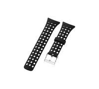 LOKLNEYK Bracelet de montre en Silicone adapté for SUUNTO Quest M1 M2 M4 M5 M série Bracelet de remplacement Bracelet accessoires Bracelet(Black)