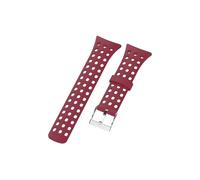 LOKLNEYK Bracelet de montre en Silicone adapté for SUUNTO Quest M1 M2 M4 M5 M série Bracelet de remplacement Bracelet accessoires Bracelet(Red)